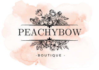 PeachyBowBoutique Logo